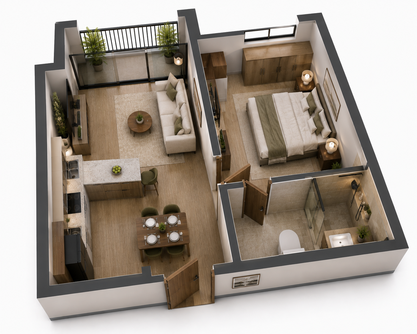 McGregor II One Bedroom